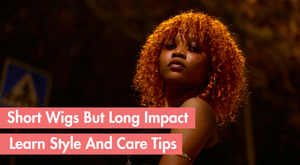 Short Curly Wigs That Make a Big Statement